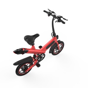 14” Mini Electric Foldable Bike 350W 10.4A E-scooter E-Y2D