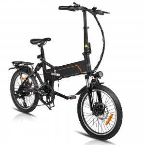 20” Mini Electric Foldable Bike 350W 7SP Folding E-bike E2007