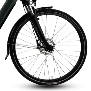 Bafang Central 250W Motor Electric City Bike With Rack M200G