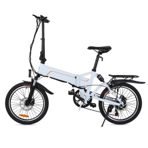 20” Mini Electric Foldable Bike 350W 7SP Folding E-bike E2007